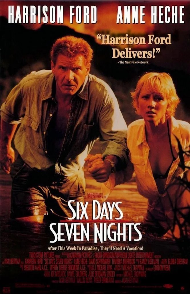 Six Days Seven Nights (1998) 7 คืนหาดสวรรค์ 6 วันอันตราย